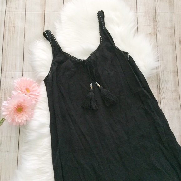 J. Crew Black Fringe Shift Dress - Picture 2 of 6